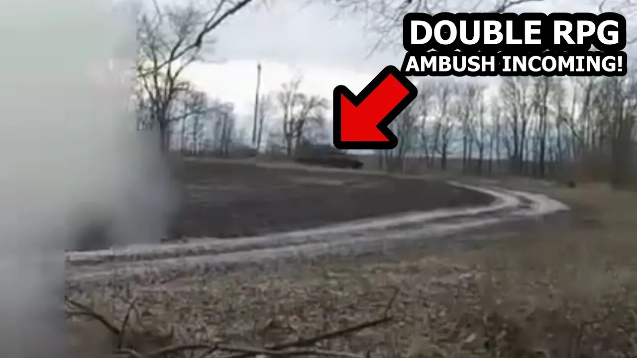 🔴 Ukraine War - Ukrainian Forces Double RPG Ambush On Retreating Russian Convoy In Chernihiv