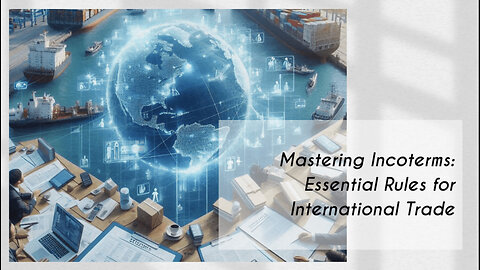 Demystifying Incoterms: The Key to Understanding International Trade