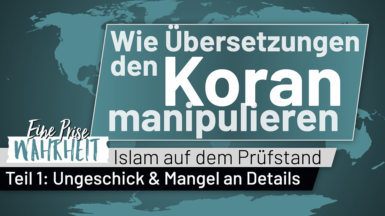 Manipulation bei Koran-Übersetzungen - 1. Ungeschick & Mangel an Details | Islam