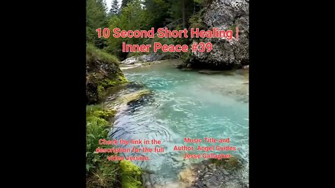 10 Second Short Healing Inner Peace | Meditation Music | Angel Guides | #39 #Meditation #shorts