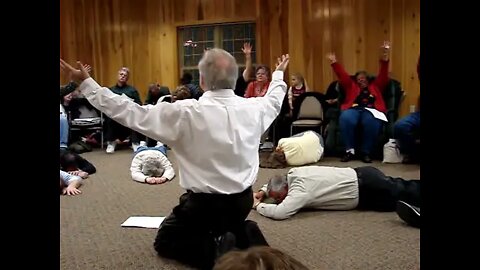 HOLY GHOST FELL AS THEY WORSHIPED