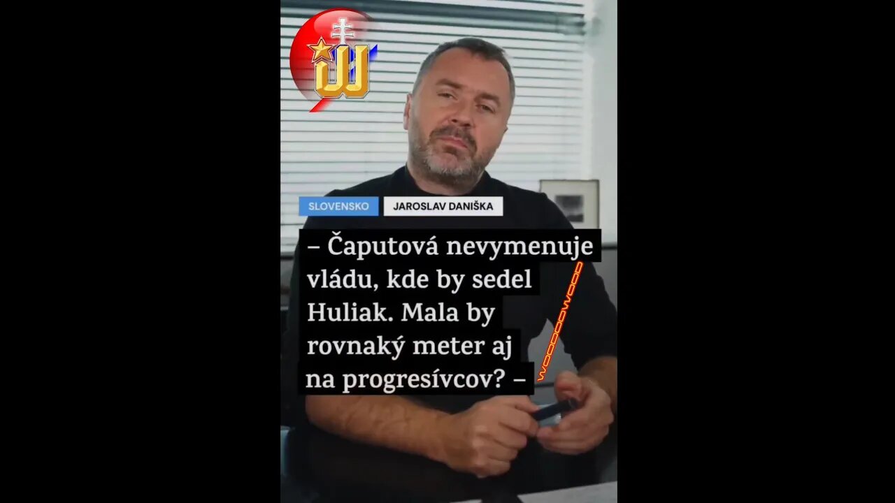 Čaputová nevymenuje vládu, kde by sedel Huliak. Mala by rovnaký meter aj na progresívcov❓2023