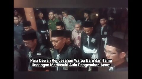 Forkomfida Kabupaten Batanghari Support Acara Pengesahan Warga Baru PSHT Pusat Madiun Cab.Batabghari