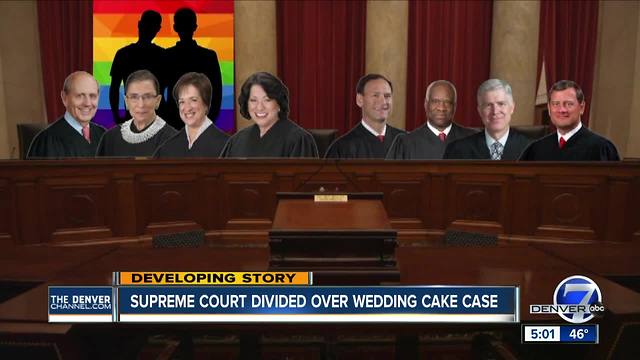 Kennedy wrestles with Colorado wedding cake case at Supreme Court