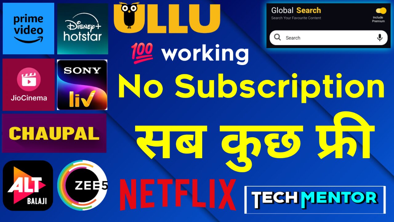 how to watch all OTT platforms and live TV for free, without any subscriptions | Tech Mentor