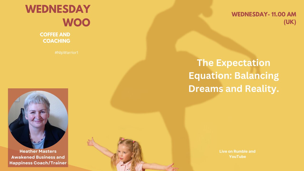 Wednesday Woo - The Expectation Equation: Balancing Dreams and Reality.