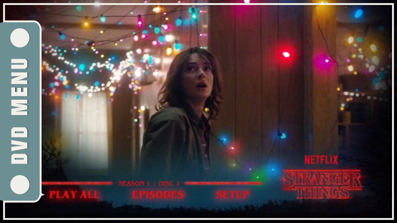 Stranger Things - DVD Menu