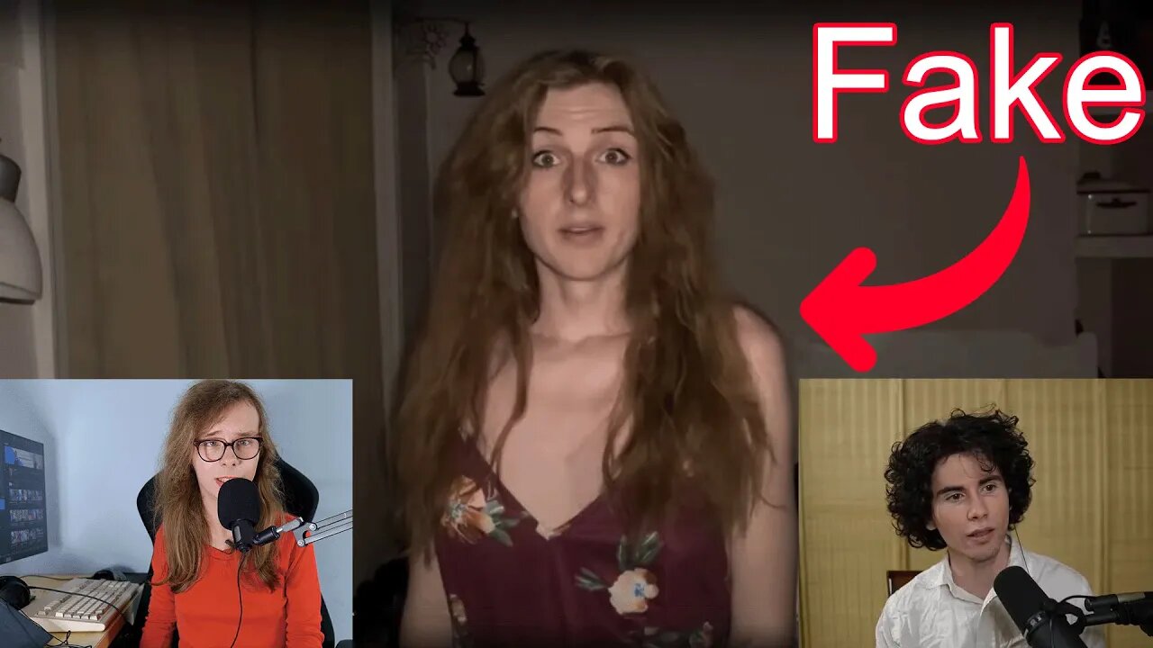 transmaxxer reacts to detrans persons reaction of a fake-detrans
