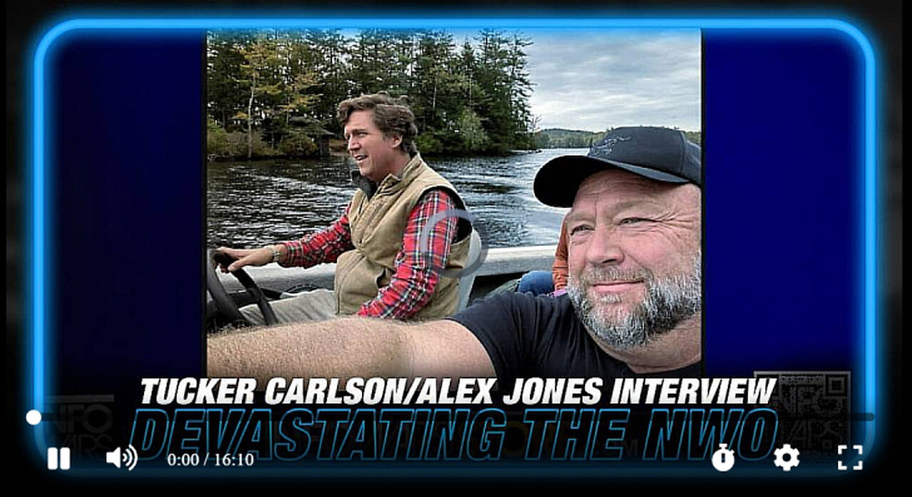 Tucker Carlson/Alex Jones Interview Devastates the New World Order!
