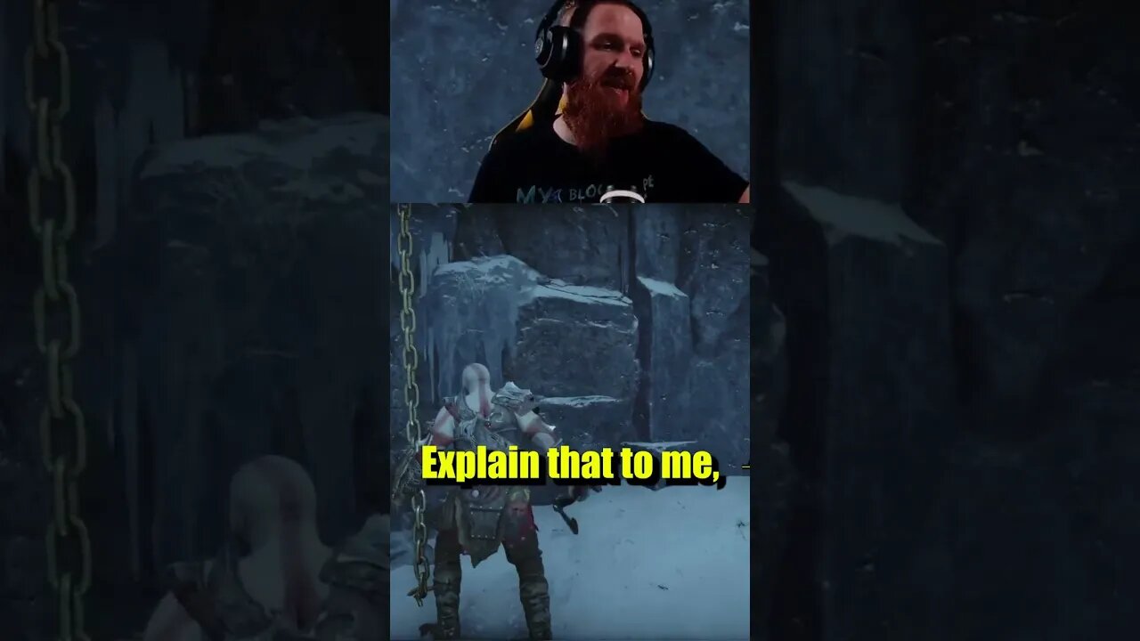 God of War Ragnarok - I deserve a full explanation #shorts