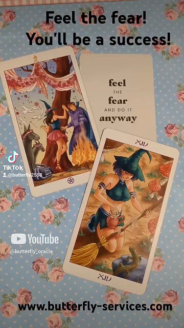 Daily Tarot - Feel the fear and do it anyway!