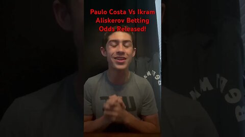 Paulo Costa Vs Ikram Aliskerov Odds Released! Costa Gonna Lose?