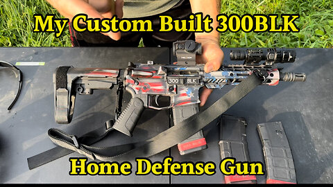 Custom Built AR-15 300 Blackout (BLK) Home Defense Setup #America #RumbleFeed #ForYou