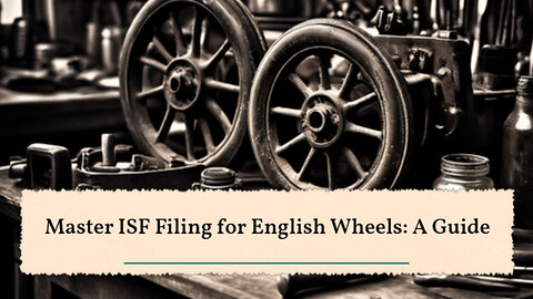 Maximizing Import Efficiency: ISF Filing for English Wheels Made Easy