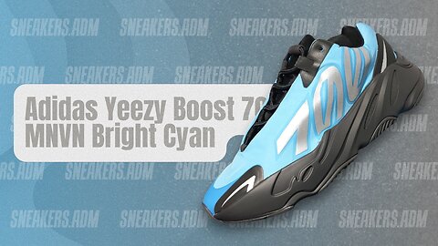 Adidas Yeezy Boost 700 MNVN Bright Cyan - GZ3079 - @SneakersADM