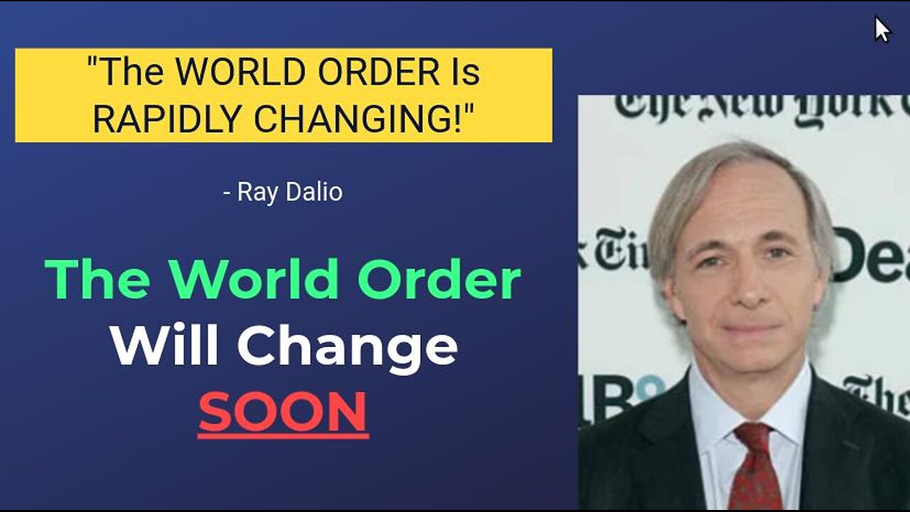 "Both Republicans AND Democrats Agree CHINA Is OUR ENEMY!" - Ray Dalio || The TRUE WORLD CONFLICT