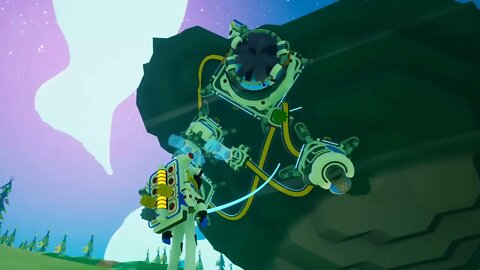 I Broke Astroneer in Half Using Dynamite and Trains！20