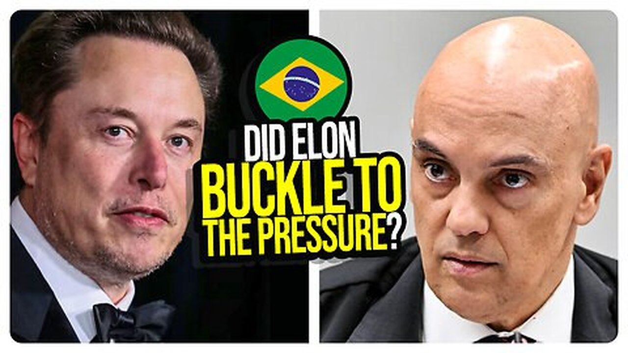 Did Elon Buckle to Brazil's Judge de Moraes? Democrats Back to Dogwhistling for Violence!