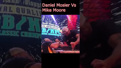 The Armwrestling Ironman Daniel Mosier