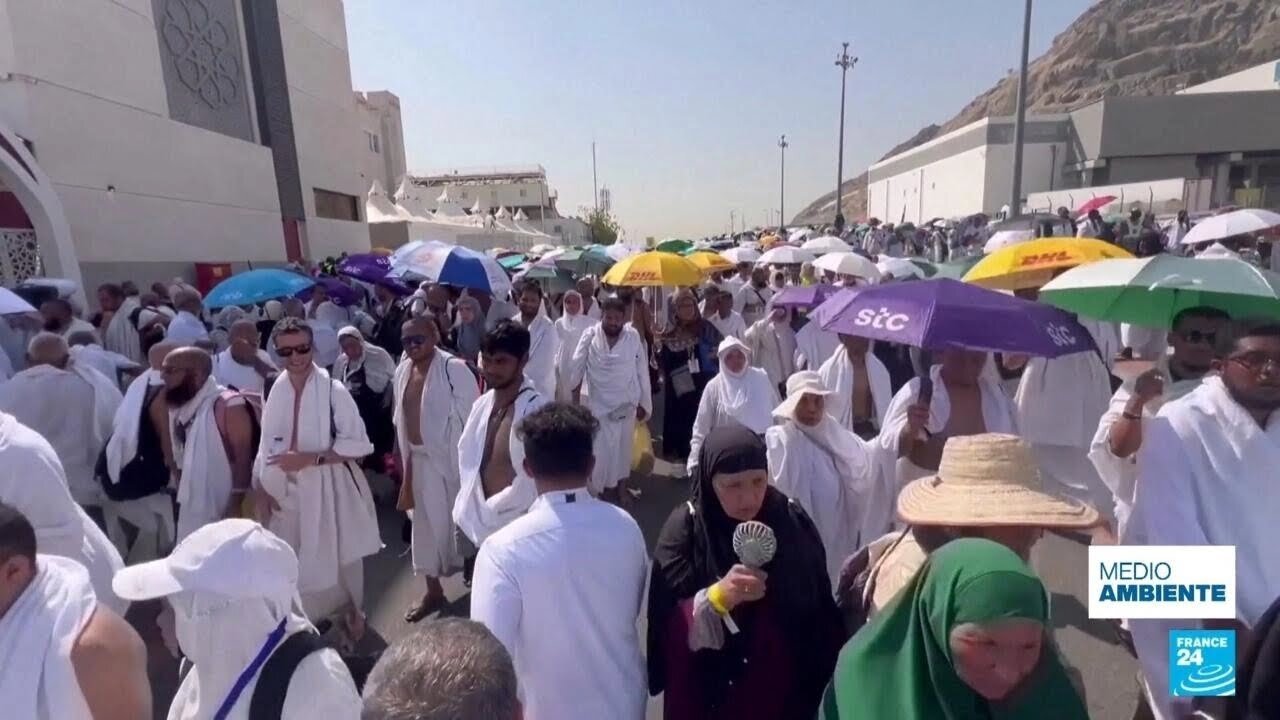 El Hajj: una peregrinación a La Meca marcada por la ola de calor