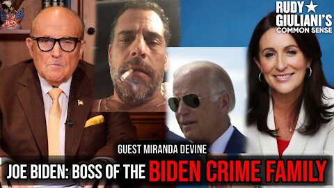 JOE BIDEN: BOSS OF THE BIDEN CRIME FAMILY | Rudy Giuliani | Ep 175