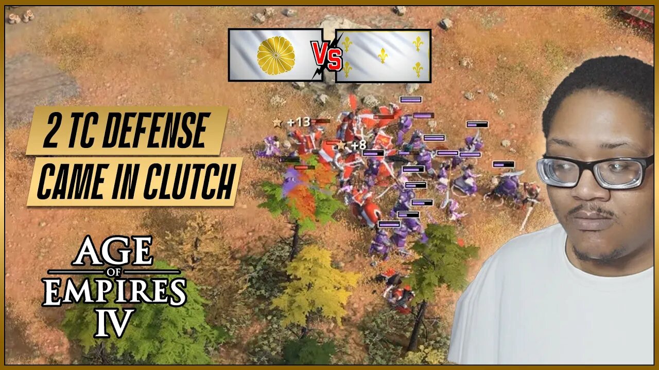 2TC Came in Clutch | Jeanne d'Arc Vs Japanese | Age of Empires 4