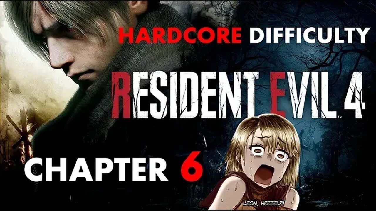 RESIDENT EVIL 4 REMAKE HARCORE DIFFICULTY CHAPTER 6 NO COMMENTARY 2560p 2K 60fps