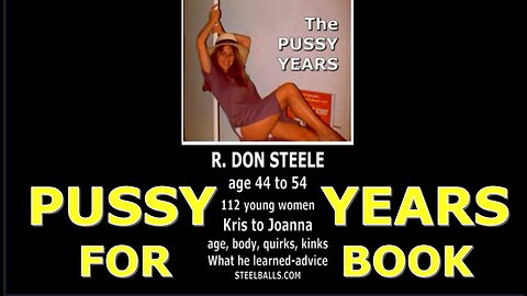 PUSSY YEARS FOR THE BOOK