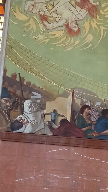 Bank Of America Illuminati Freemason Satanic Occultic Murals