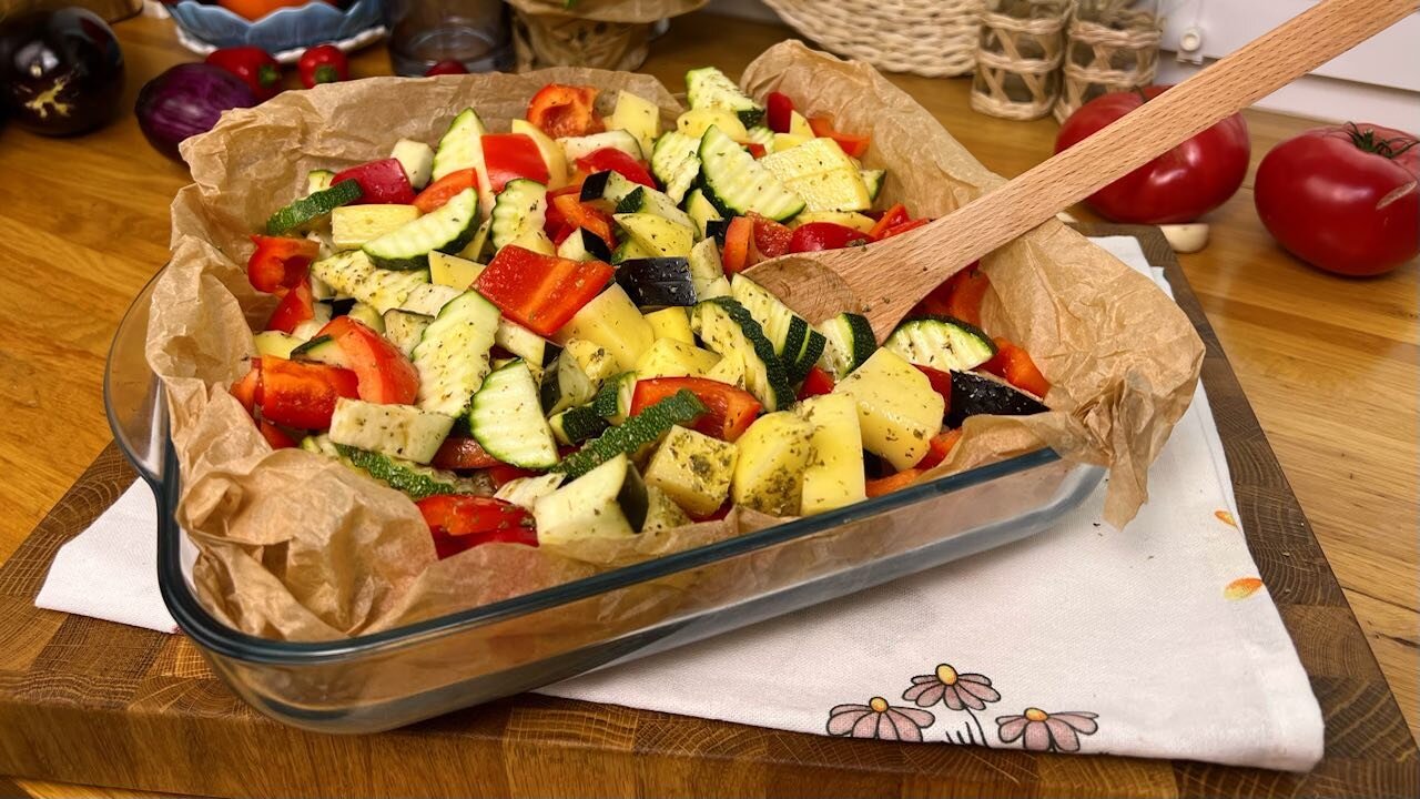 Great Potato Vegetable Recipe! Learn to cook healthy and inexpensive!