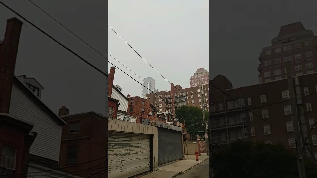 #canadianwildfires smog philly