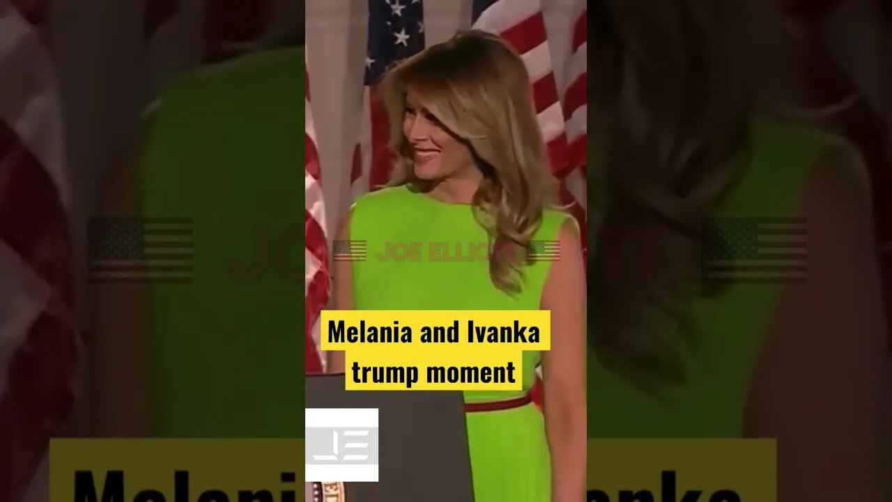 😲Melania and Ivanka TRUMP Moment #shorts🤨