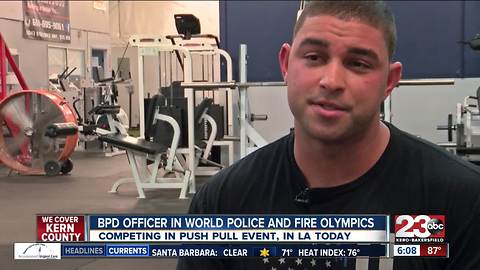 BPD amputee competing in Police and Fire Olympics in LA