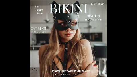 Cat Mask Cosplay MiamiTeenyWeenyBikini Com 2