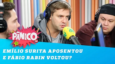 Emílio Surita APOSENTOU e Fábio Rabin VOLTOU?