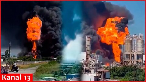 Strong fire in Taiwan's industrial zone, acrylic factory stored large amount of flammable materials