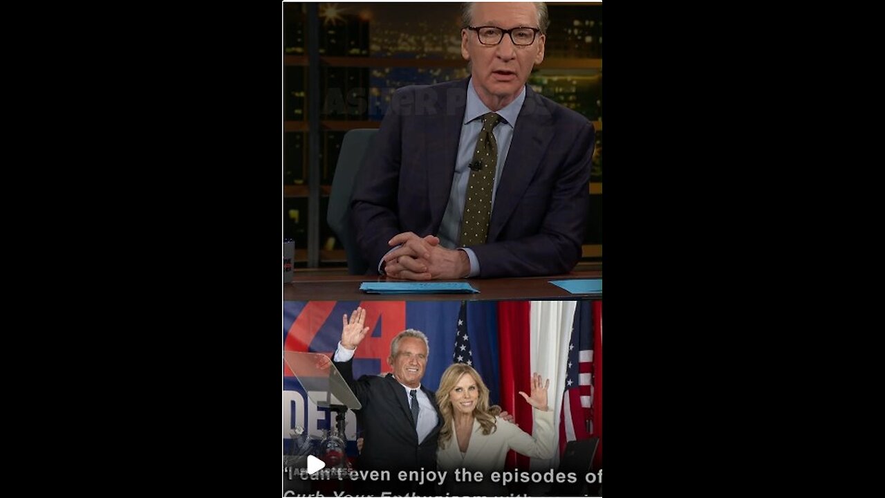 Bill Maher Rips the Left for Attacking RFK Jr's Wife, Cheryl Hines