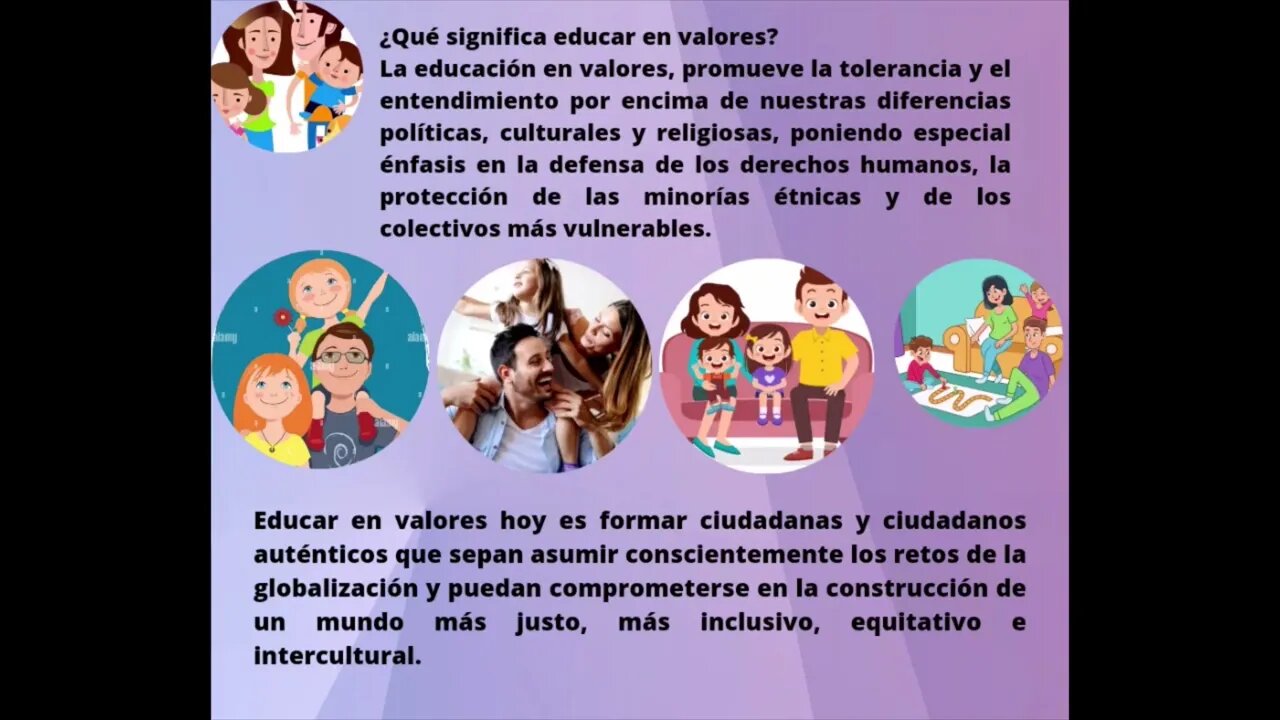 ¿Qué significa educar en valores? Lectura Crítica Guiada