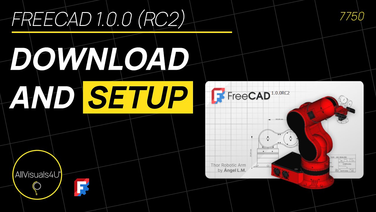 🧰 Download FreeCAD 1.0.0 RC2 - FreeCAD Beginner Tutorial - FreeCAD Tutorial