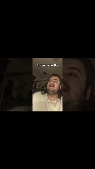 People with insomnia be like #shorts #skit #insomnia￼