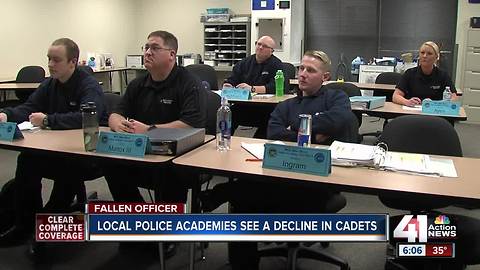 MCC's police academy sees shrinking class size