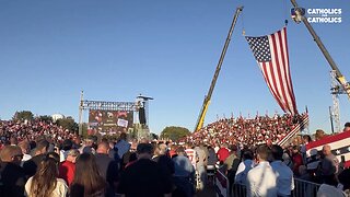 Trump & Mother Mary: Ave Maria Sung at His 2nd Butler, PA Rally