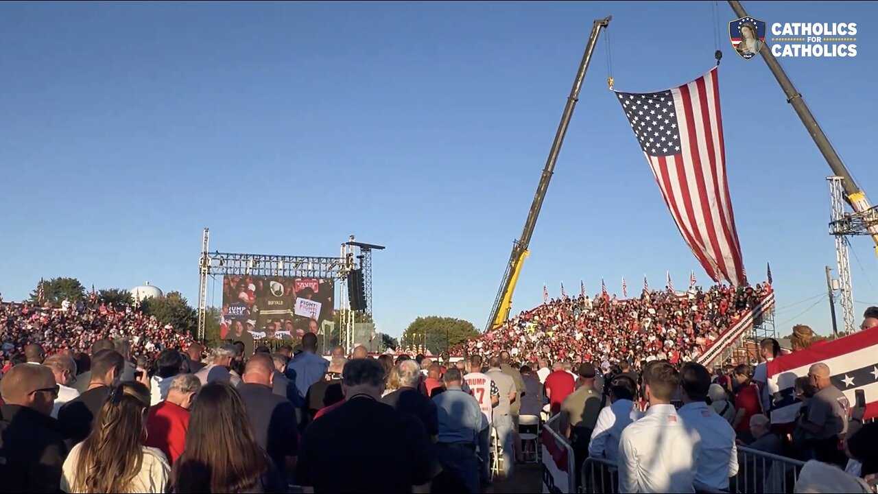 Trump & Mother Mary: Ave Maria Sung at His 2nd Butler, PA Rally