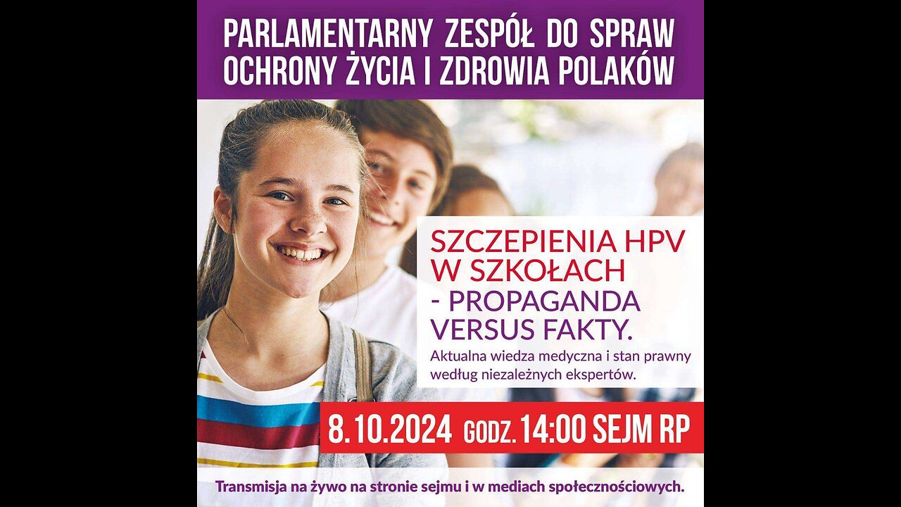 Szczepienia HPV w szkołach - propaganda vs. fakty