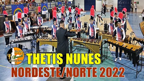 BANDA DE PERCUSSÃO THETIS NUNES 2022 NA COPA NORDESTE NORTE DE BANDAS E FANFARRAS 2022