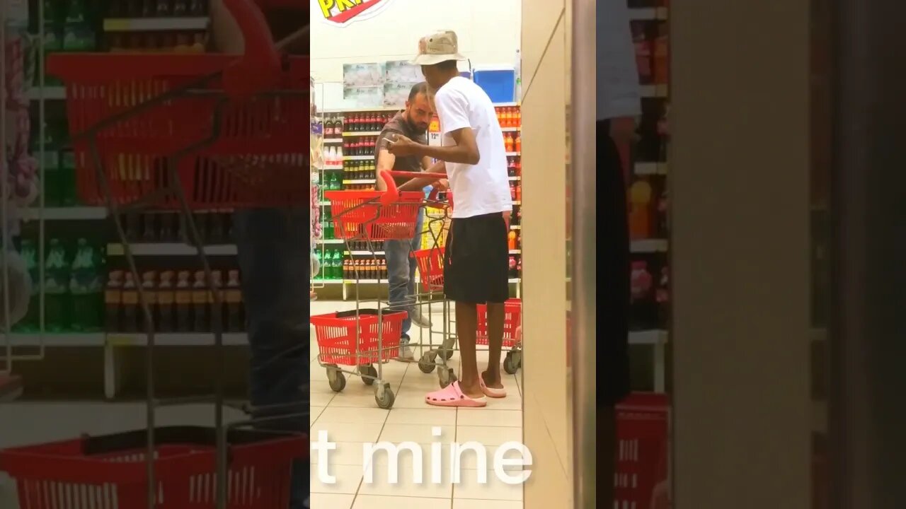 SHOPPING cart PRANK! #shorts