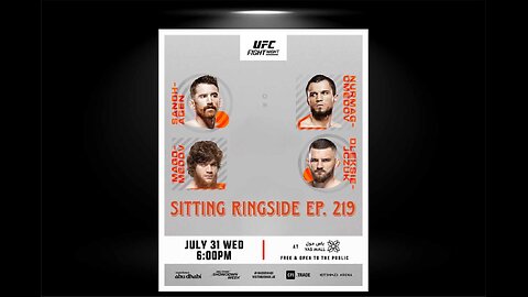 Sitting Ringside Ep. 219 w/ Special Guest Cecilia Ulloa