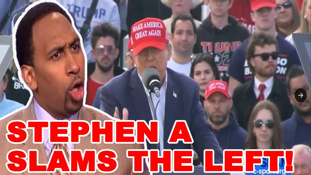 ESPN's Stephen A Smith DESTROYS the Left for pushing Donald Trump "BLOODBATH" HOAX! RED-PILLED?