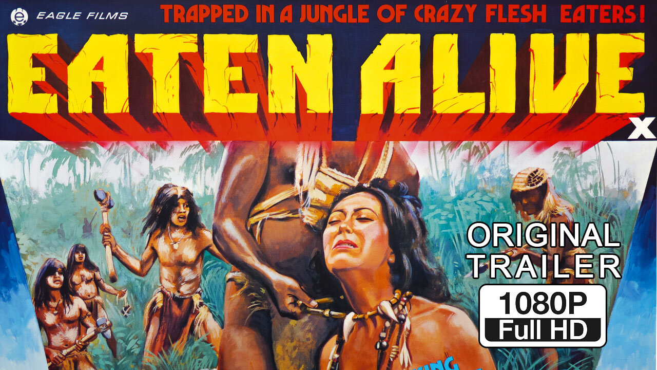 🍿 Eaten Alive - (1980) ORIGINAL TRAILER - 1080p 🍿