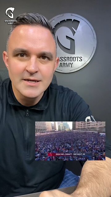Did You See The NFL Draft Crowd Last Night? Amazing! #GrassrootsArmy